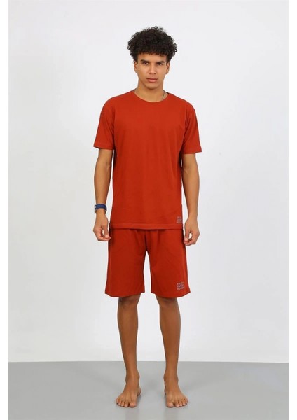 Erkek Pamuk Lakost Alt Üst Kaprili Pijama Takım Kremit fırsatları