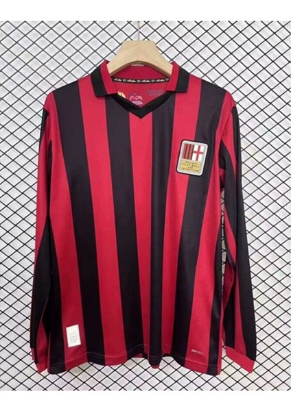 A.c Milan 125.YIL Nesta 13 Baskılı Özel Nostalji Uzun Kollu Forması fiyatları