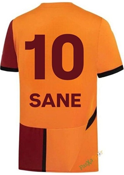 5-Yıldızlı Galatâsarây. / Leroy Sané . 10 Numara/ 2024/25 Iç Saha Yeni Sezon Yetişkin Forması fiyatları
