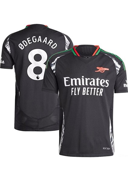 Arsenal 2024/25 Odegard Yeni Sezon Deplasman Siyah Yetişkin Forması