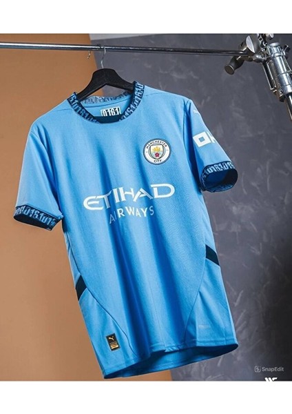 Manchester/cityy 2024-25 Sezonu Isimsiz Ev Sahibi Forması