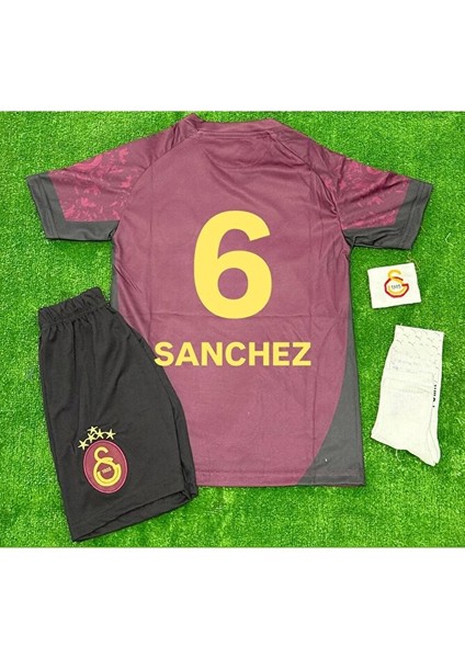 Galatasaray 2025/26 Sanchez Yeni Sezon 5 Yıldızlı Deplsaman Forması