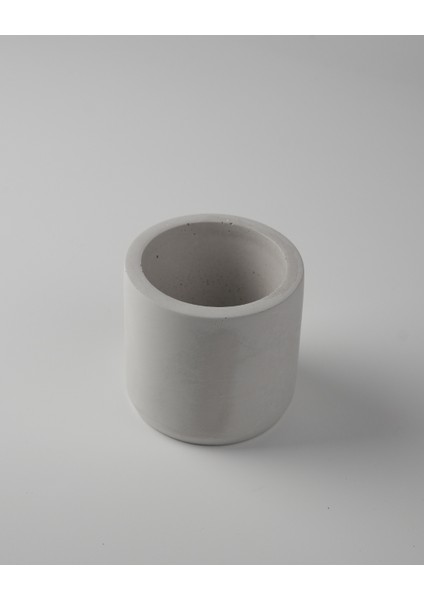 Dekoratif Beton Mini Saksı 7x7 cm - Kaktüs ve Sukulent Bitkileri Için Modern Renkli Beton Saksı - Ev ve Ofis Dekorasyonu modelleri