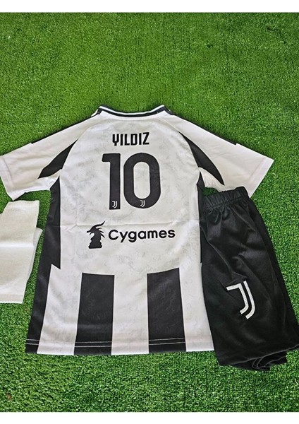 Juventus 2024/25 Kenan Yıldız Iç Saha Forması 4 Lü Set fiyatları