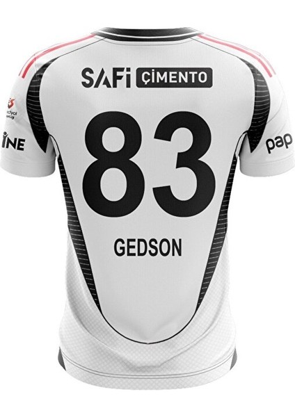 2024/25 B€$iktæ$ G.e.d.s.o.n Alternatif Beyaz Forması Spor T-Shirt