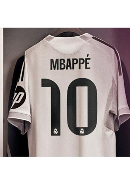Real Madrid 2024/25 Kylian Mbappe 10 Yeni Sezon Iç Saha Yetişkin Forması