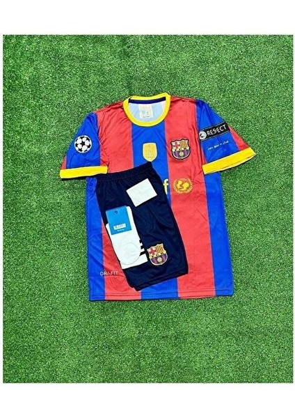 Fc. B.a.r.c.e.l.o.n.a 2011 Sampiyonlar Ligi Finali Lionel Messi Nostalji Çocuk Forması 4'lü Set fiyatları