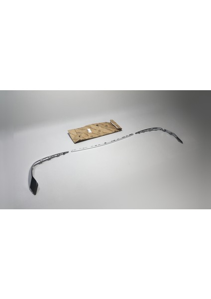 3 x Audi A4 8W B9 S-Line Arka Tampon Nikelajı Sol-Sağ Orta