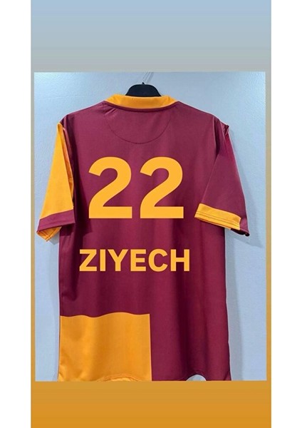 G.a.l.a.t.a.s.a..r.a.y 2025/26 5 Yıldızlı [ Zıyech ] Iç Saha Kırmızı Forması