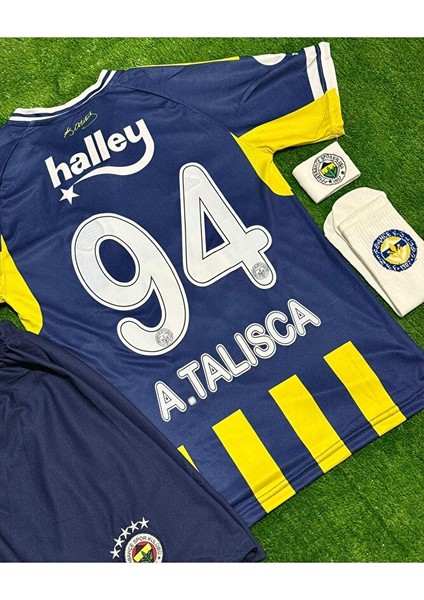 2026/.FENERBÃHÇE Anderson Talisca Iç Saha Parçalı Yeni Sezon Çocuk Forması 4'lü Set