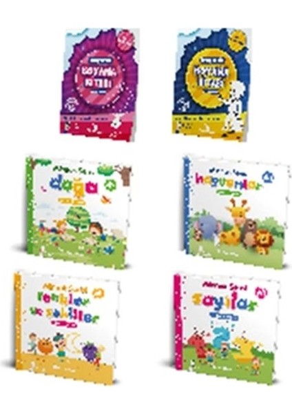 0-3 Yaş Bebek Kitapları Seti (6 Kitap)