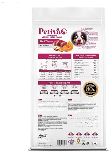 Mini Irk Köpekler Için Kuzu Etli Kuru Köpek Maması (3 Kg, Kuzu) fiyatları