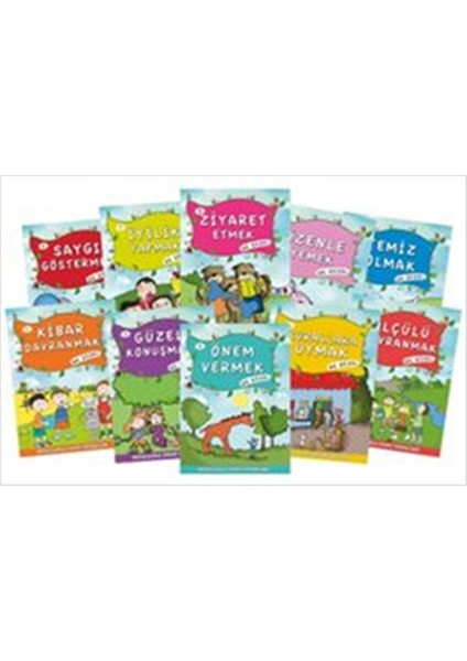 Masallarla Görgü Kuralları - Set ( 10 Kitap )