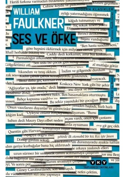 Ses ve Öfke - Modern Klasikler