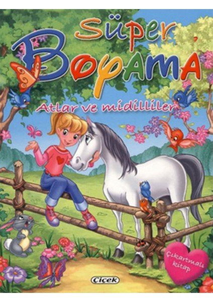 Süper Boyama Atlar ve Midilliler