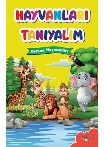 Muhteşem Çizimler ve Kolay Anlatım ile Hayvanları Tanıyalım Orman Hayvanları