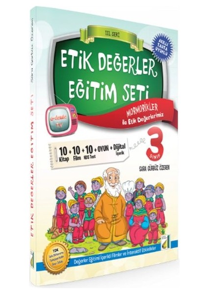 Damla 3. Sınıf Etik Değerler Eğitim Seti