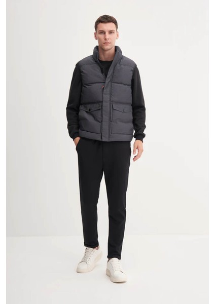 Crinkle Antrasit Erkek Yelek 10260 fiyatları