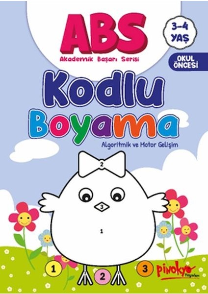 Abs 3-4 Yaş Kodlu Boyama