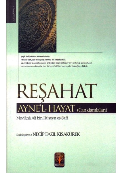 Reşahat Ayne’l-Hayat