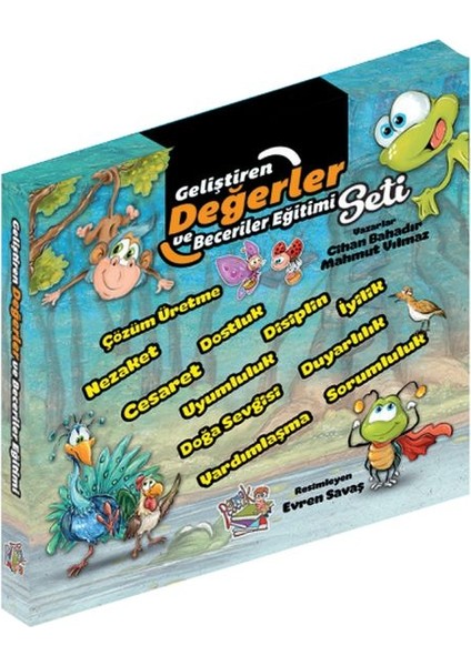 Geliştiren Değerler ve Beceriler Eğitim Seti (11 Kitap)