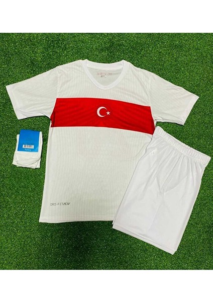 Milli Takım Kenan Yıldız Çocuk Forması 4lü Set Beyaz fiyatları