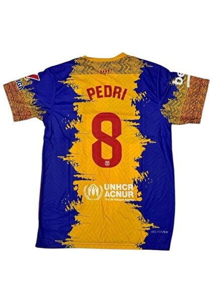Barcelona Fc Pedrı Yetişkin Forması