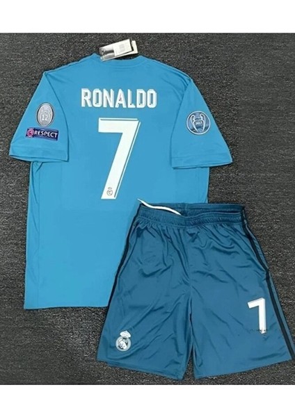 Real Madrid C.ronaldo Çocuk Forması Mavi