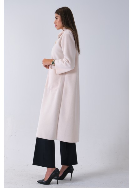 Ekru Bebe Yaka Çift Cepli Kaban 31050686.147 fırsatları