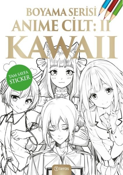 Anime Boyama Cilt Iı: Kawaii