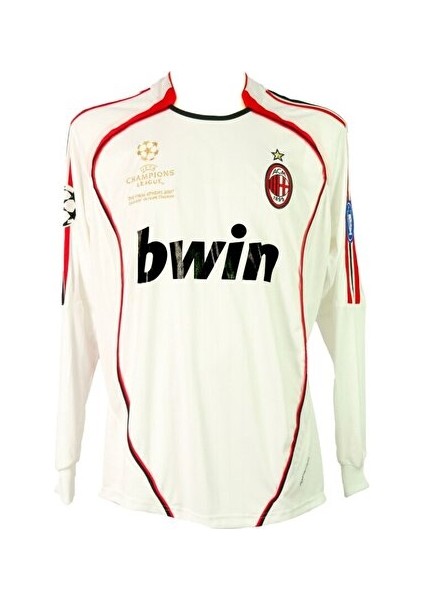 Milan Maldini Uzun Kollu Yetişkin Forması Beyaz modelleri