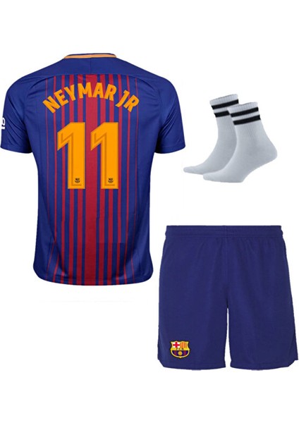 Barcelona Messi 2011/12 Sezon Çocuk Futbol Forma 3'lü Set Forma+Şort+Çorap