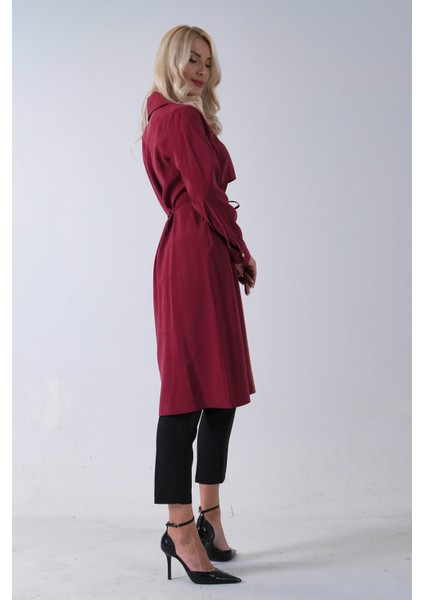 Bordo Önü Aller Detaylı Bağcıklı Modal Tunik 31050762.04 indirimleri