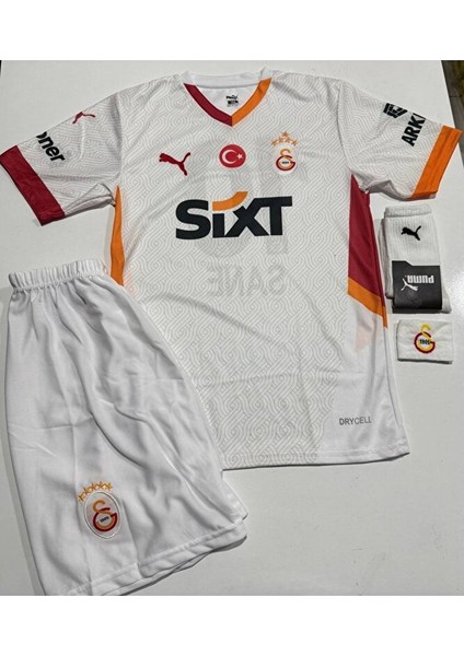 5-Yıldızlı Galatâsarây./ Sane ./ 2024/25 Deplasman Beyaz Forma 4lü Set 5-Yıldızlı fiyatları