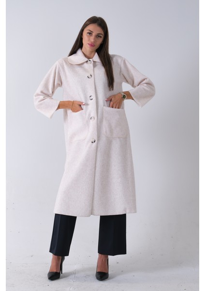 Bej Bebe Yaka Çift Cepli Kaban 31050686.55 fiyatları