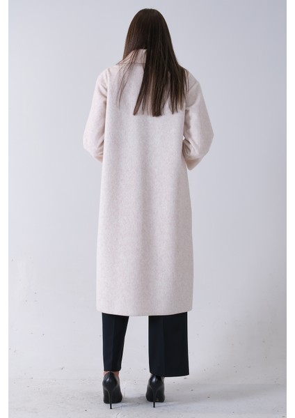 Bej Bebe Yaka Çift Cepli Kaban 31050686.55