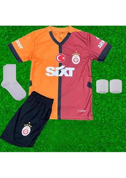 5-Yıldızlı Galatâsarây./ Lucas Torreira ./ 2024/25 Iç Saha Yeni Sezon Çocuk Forması 5li Set fiyatları