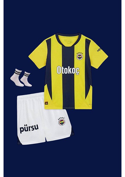 Ⓕⓔⓝⓔⓡⓑⓐⓗⓒⓔ 24/25 Ⓣⓐⓛⓘⓒⓐ ⑨④ Içsaha Çocuk Forması Üçlü Set fiyatları