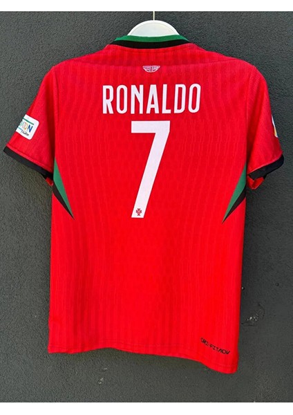 Portekiz Ronaldo 7 Avrupa Takımı Çocuk Futbol Forma 4'lü Set Forma+Şort+Çorap+Bileklik modelleri