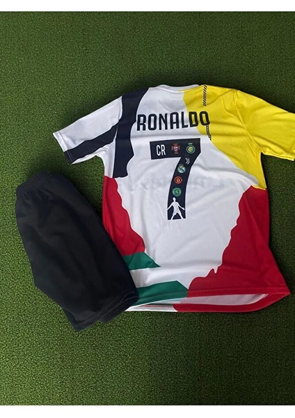 7 Numara Ronaldo Forması Tüm Takımlarrr Çocuk Forması Şort Çorap Bileklik Hediyeli