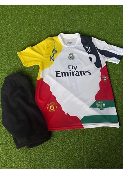 7 Numara Ronaldo Forması Tüm Takımlarrr Çocuk Forması Şort Çorap Bileklik Hediyeli fiyatları