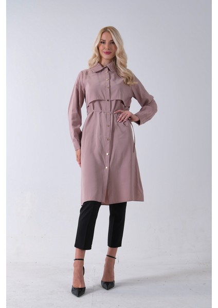 Vizon Önü Aller Detaylı Bağcıklı Modal Tunik 31050762.34 fiyatları