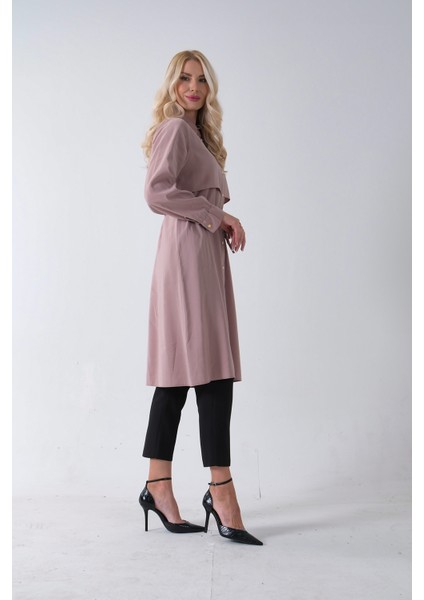 Vizon Önü Aller Detaylı Bağcıklı Modal Tunik 31050762.34