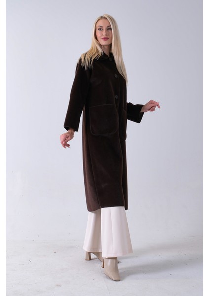 Kahve Bebe Yaka Çift Cepli Kaban 31050686.05 fiyatları