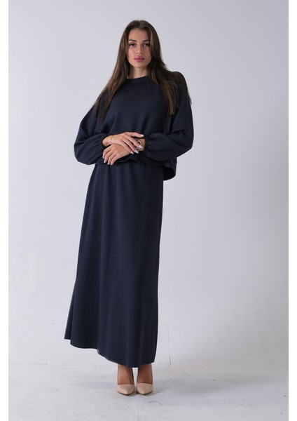 Lacivert Önü Yarasakol Etekli Takım 31040702.02 fiyatları