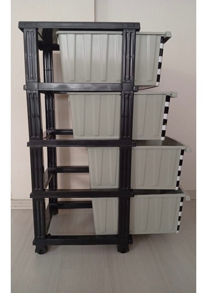 Flamingo Desenli Plastik Komodin modelleri