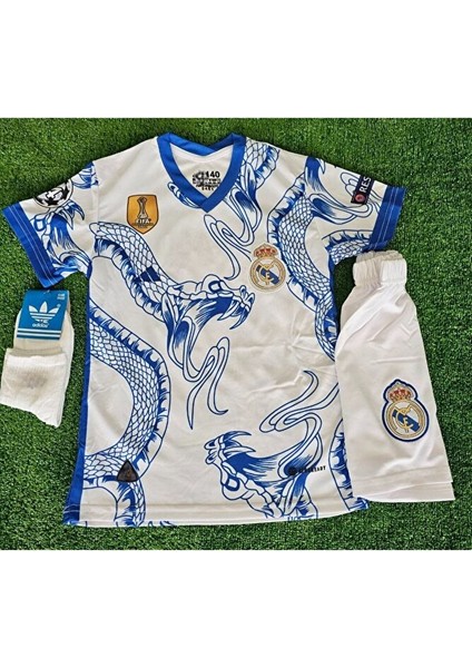 Real Madrid C.ronaldo Çocuk Forması 3lü Set Dragon fiyatları