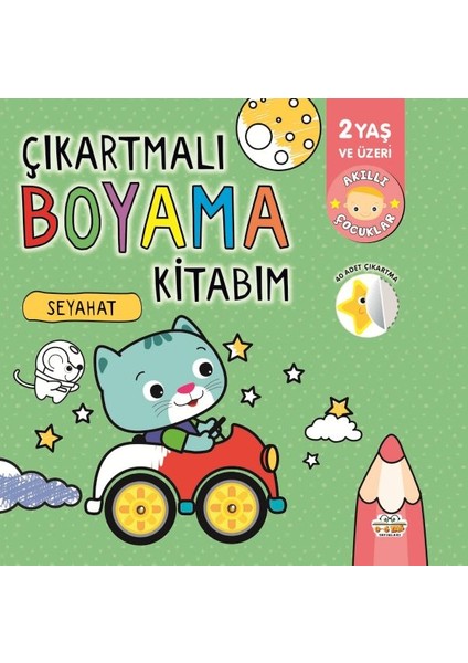 Çıkartmalı Boyama Kitabım-Seyahat