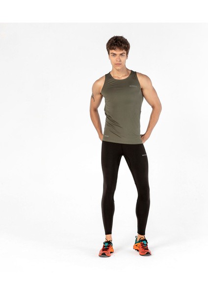 Taper Erkek Haki Atlet