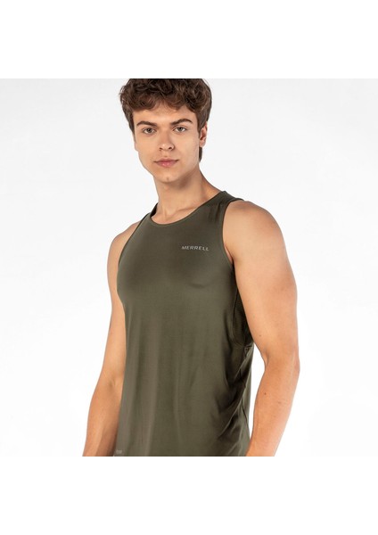 Taper Erkek Haki Atlet